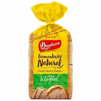 Giga Atacado Pão de forma integral fermentação natural bauducco 400g oferta