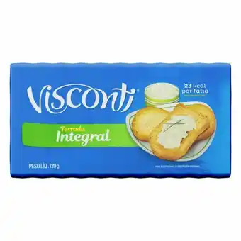 Giga Atacado Torrada integral visconti 120g oferta