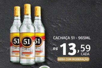 CACHAÇA 51 - 965ML