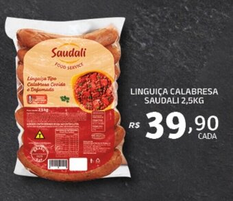 Bahamas Mix LINGUIÇA CALABRESA SAUDALI 2,5KG oferta
