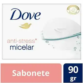 Giga Atacado Sabonete hidratante em barra micelar dove 90g oferta