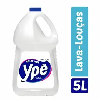 Giga Atacado Detergente líquido clear ypê 5l oferta