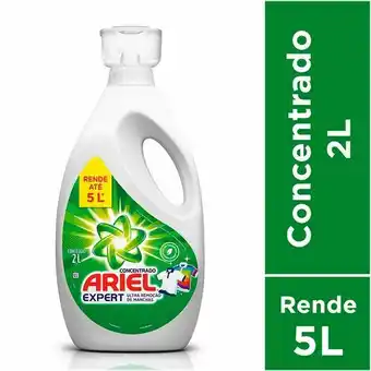 Giga Atacado Lava roupa líquido concentrado ariel 2l oferta