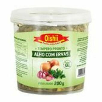 Alho oishii com ervas finas 200g