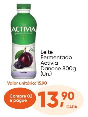 Leite Fermentado Activia Danone 800g