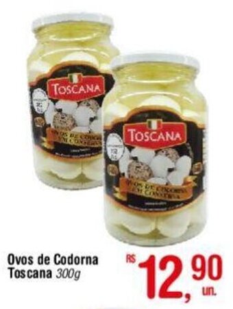 Fort Atacadista Ovos de Codorna Toscana 300g oferta