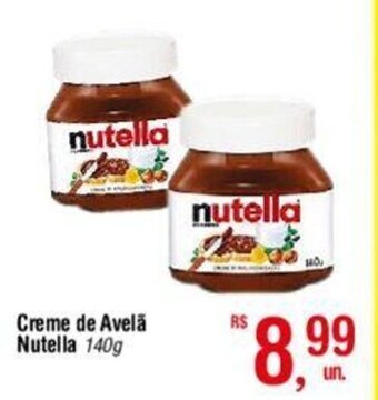 Fort Atacadista Creme de Avelãnutella Nutella 140g oferta
