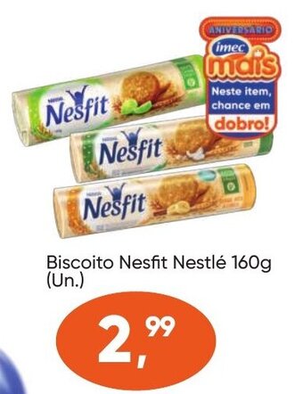 Imec Supermercados Biscoito Nesfit Nestlé 160g oferta