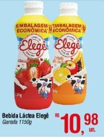 Fort Atacadista Bebida Láctea Elegê Garrafa 1150g oferta