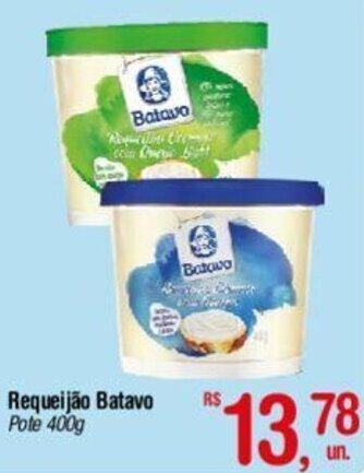 Fort Atacadista Requeijão Batavo Pote 400g oferta