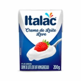Creme de leite italac 200g