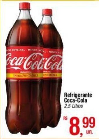 Refrigerante Coca-Cola 2,5 Litros