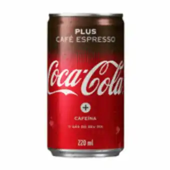 Refrigerante coca cola café expresso lata 220ml