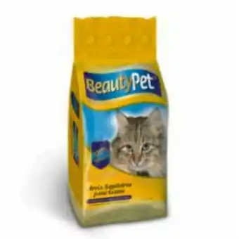 Areia sanit p gatos beauty pet 3kg