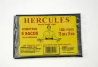 Ayumi Supermercados Saco p.lixo hercules 100l preto oferta