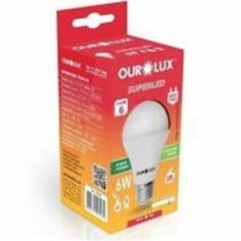 Lamp ourolux superled ouro 60 6w biv 6400k