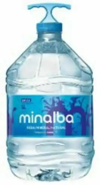 Agua min minalba 5l s gas