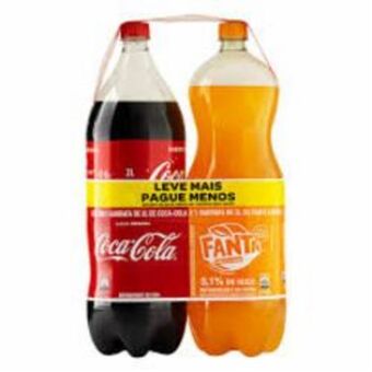 Ayumi Supermercados Pack coca cola 2l fanta laranja 2l oferta