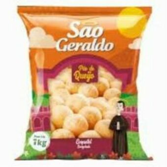 Pao de queijo sao geraldo 1kg coquetel