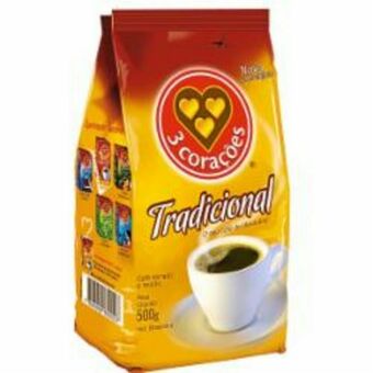 Cafe 3 coracoes 500g tradicional