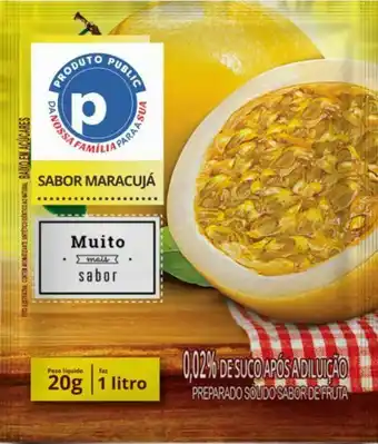 Supermercado Bem Barato Refresco pó public 20g maracujá oferta