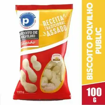 Supermercado Bem Barato Biscoito polvilho public 100g qualidade cassini oferta