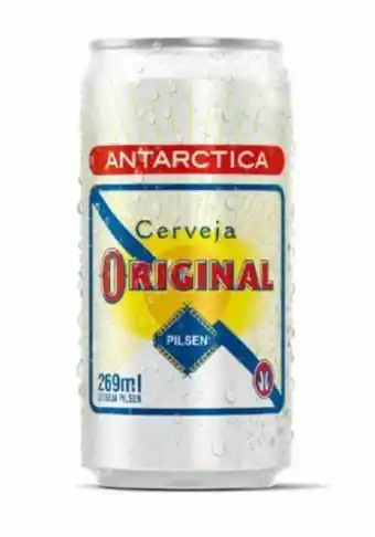 Supermercado Bem Barato Cerveja original 269ml lata oferta
