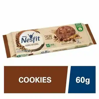 Cookie nesfit sabor cacau e avelã 60g