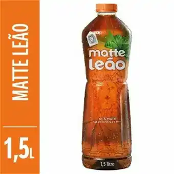 Chá mate leão natural garrafa 1,5l