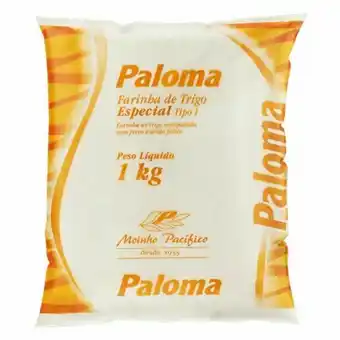 Violeta Supermercados Farinha de trigo paloma pacote 1kg oferta