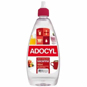 Violeta Supermercados Adoçante líquido adocyl sacarina embalagem 100ml oferta