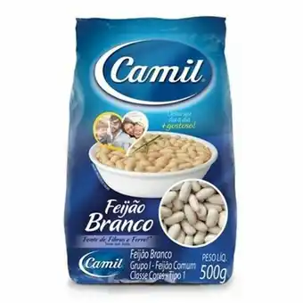 Violeta Supermercados Feijão branco tipo 1 camil pacote 500g oferta