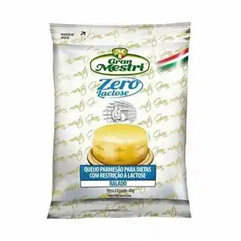 Violeta Supermercados Queijo parmesão ralado gran mestri zero lactose embalagem 40g oferta