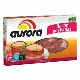 Violeta Supermercados Bacon aurora fatiado 250g oferta