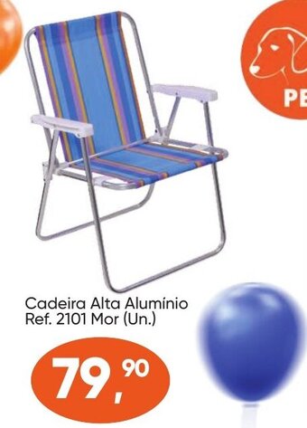 Imec Supermercados Cadeira Alta Alumínio Ref. 2101 Mor (Un.) oferta