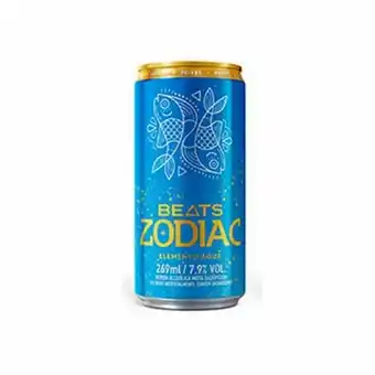 Bebida ice skol beats elemento água zodiac 269ml