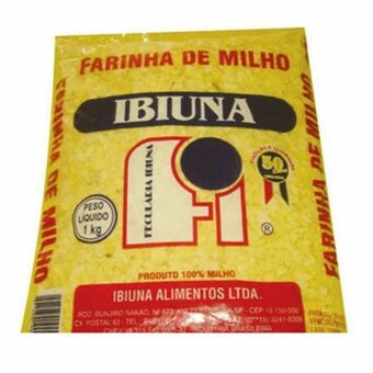 Serrano Supermercado Farinha de milho ibiuna amarela pacote 1kg oferta
