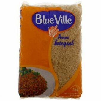 Serrano Supermercado Arroz integral blue ville tipo 1 pacote 1kg oferta