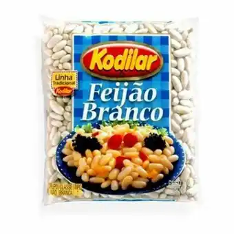 Serrano Supermercado Feijão branco kodilar pacote 500g oferta