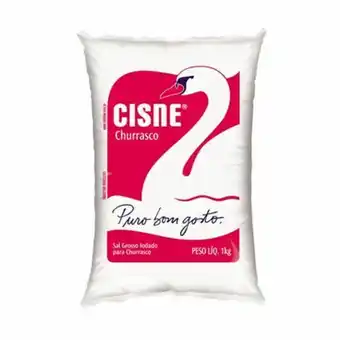Serrano Supermercado Sal grosso cisne para churrasco pacote 1kg oferta