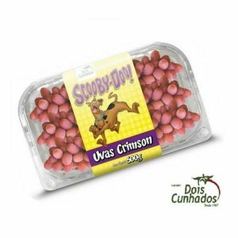 Serrano Supermercado Uva crinson dois cunhados embalagem 500g oferta