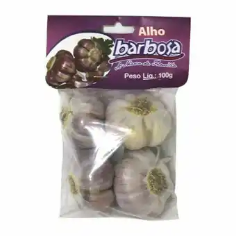 Serrano Supermercado Alho barbosa pacote 100g oferta