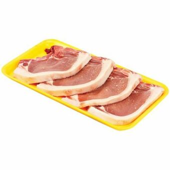 Serrano Supermercado Bisteca suína bandeja oferta