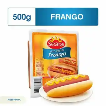 Serrano Supermercado Salsicha frango seara 500g oferta