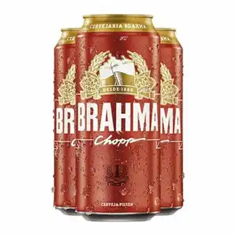 Cerveja brahma pilsen lata 473ml