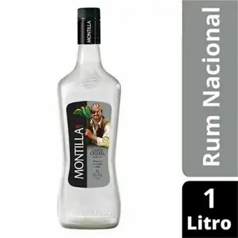 Rum montilla carta cristal 1l