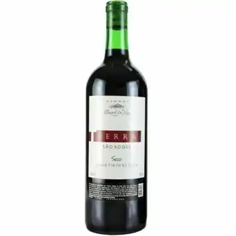 Serrano Supermercado Vinho tinto cantina de são roque seco garrafa 750ml oferta