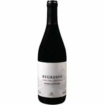Serrano Supermercado Vinho tinto português regresso garrafa 750ml oferta