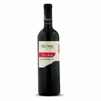 Serrano Supermercado Vinho tinto suave collina del sole 750ml oferta