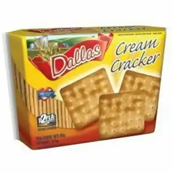 Serrano Supermercado Biscoito dallas cream cracker pacote 400g oferta